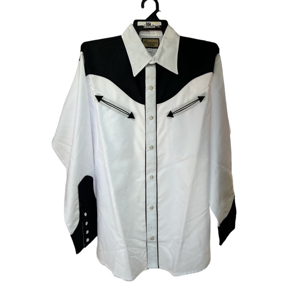 Sz M 40 Chamizzo by Alvarez Western Pearl Snap Button Down Shirt NWOT - Picture 2 of 4